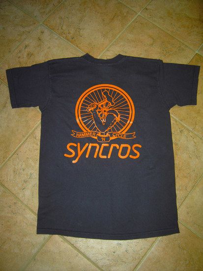 Syncros T-Shirt hinten