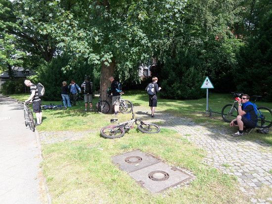111km Tour: Pause in Halensee
