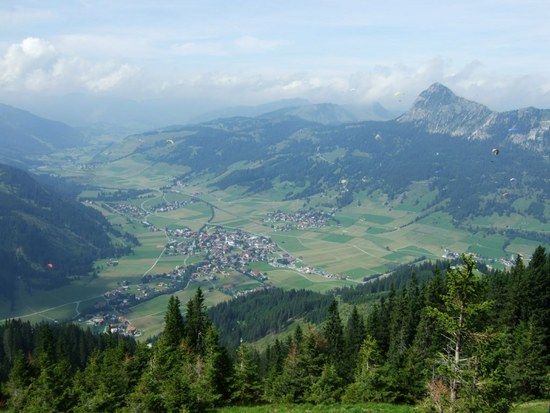 Blick ins Tannheimer Tal