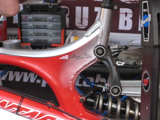 Schladming UCI WC 2009/Steve Peat´s Bike