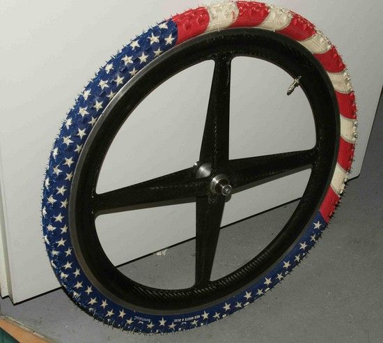 Red white blue auf Spinergy
