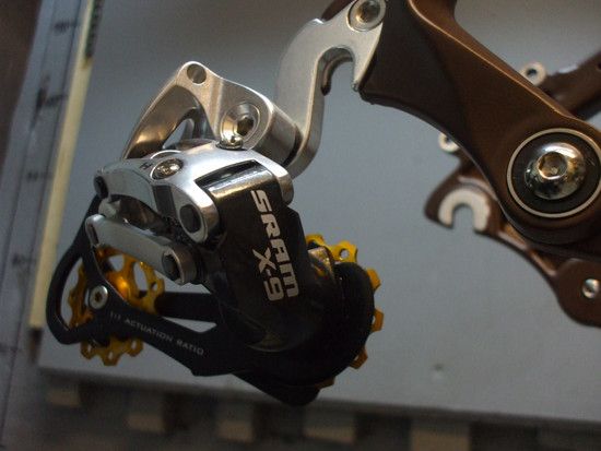 SRAM X-9 2010 KCNC Wheels