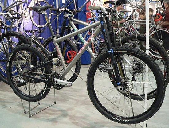 Kent Eriksen Cycles MTB with Maverick rear end