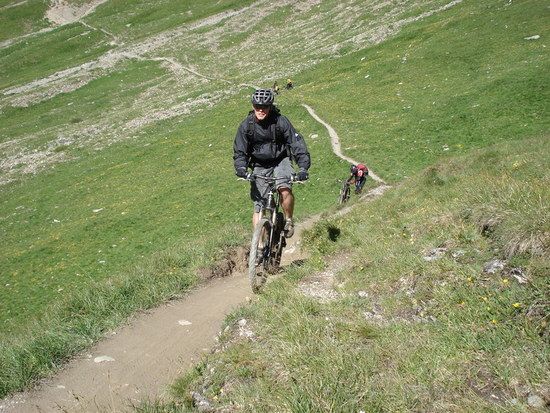Downhill bergauf...