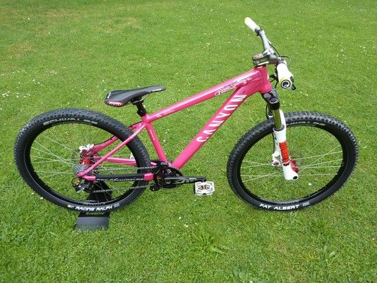 Canyon 2009 4X Prototype pink/red/black