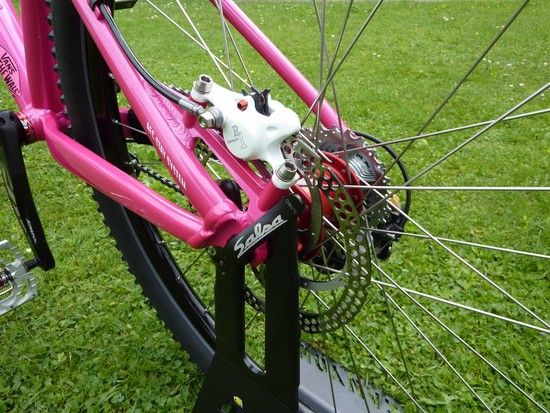Canyon 2009 4X Prototype pink/red/black