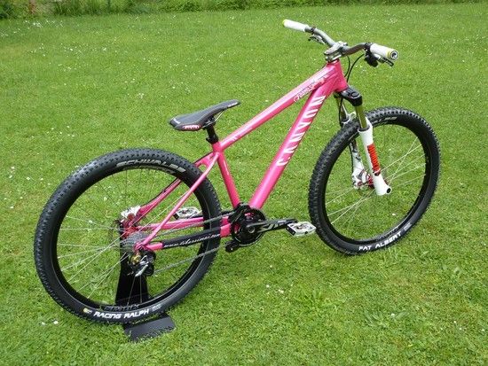 Canyon 2009 4X Prototype pink/red/black