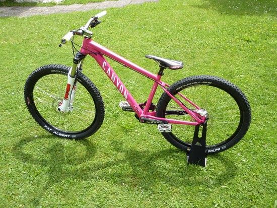 Canyon 2009 4X Prototype pink/red/black