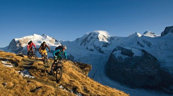 Tibor Simai, Patricia Roth &amp; Andi Wittmann in Zermatt by Markus Greber