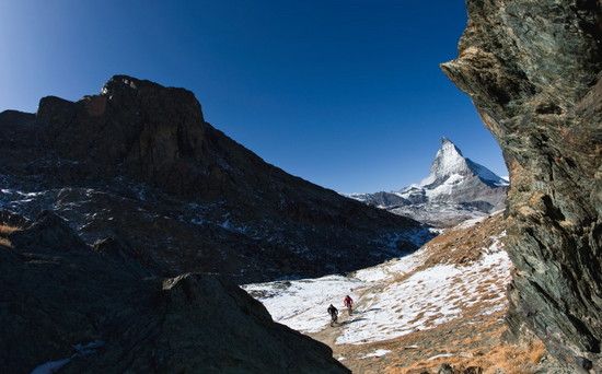Tibor Simai &amp; Andi Wittmann in Zermatt by Markus Greber