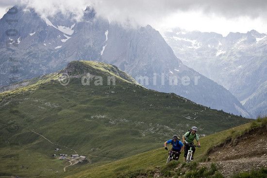 Fraser McNeil &amp; Tibor Simai @ Chamonix/France by Dan Milner