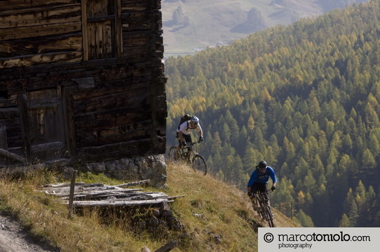 Tibor Simai und Hans Rey in Livigno by Marco Toniolo