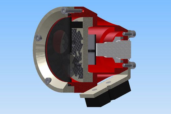 Schnitt Lampe
