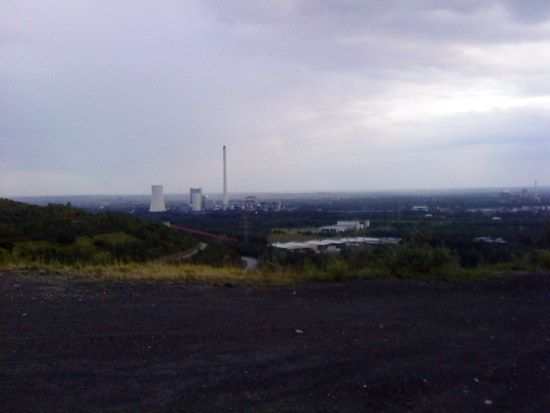 Halde-Ausblick-Regenbogen