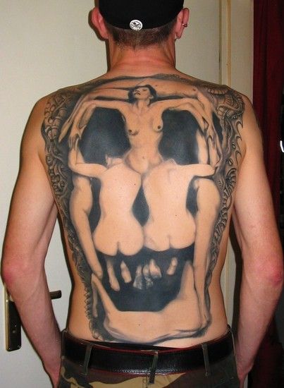 back