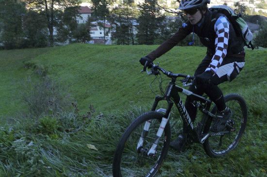 Testbike Canyon Lux