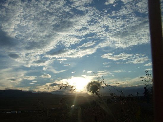 sonnenuntergang... oder fast...