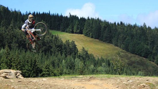neuer Sprung im DH