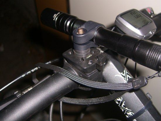 Fenix L2D in Cateye Halterung H-24