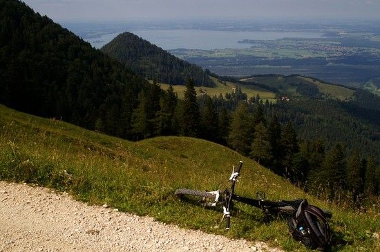 Auffahrt auf die Hochplatte