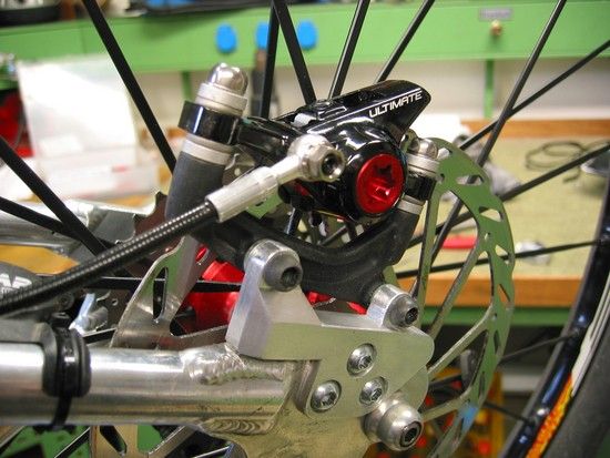 Bremsscheibenadapter außen