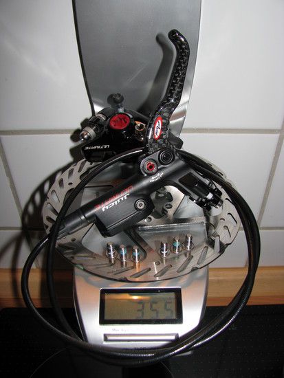 Avid Juicy Ultimate vorne, komplett, 160mm