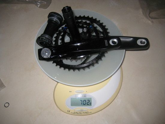 Aerozine AL3 tuned mit XTR Innenlager