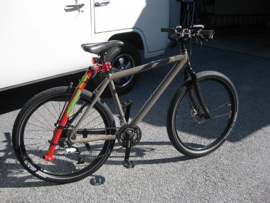 Scott mit Big Apple und Carbongabel