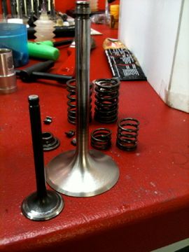 Grosses SR500 Ventil und E Ventil Monkey