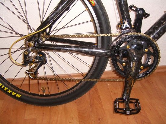NC 17 Magnesium Pedale mit Titan Achse