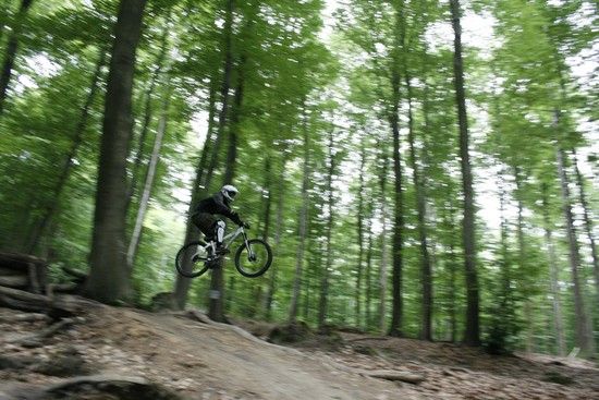 BMX Bahn - kleiner Double