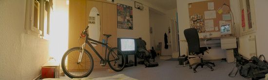 Panorama mit Bike