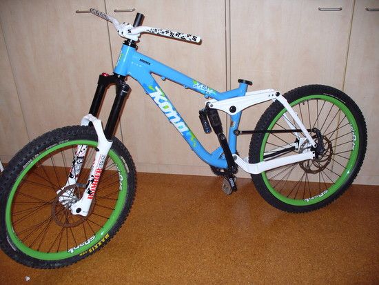 Bike im Aufbauzustand