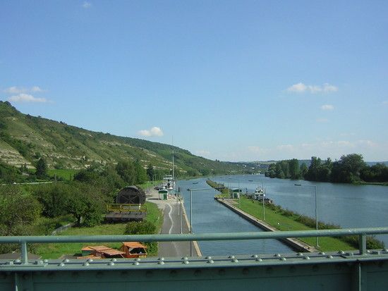 Kraftwerk Erlabrunn (Blickrichtung Würzburg)