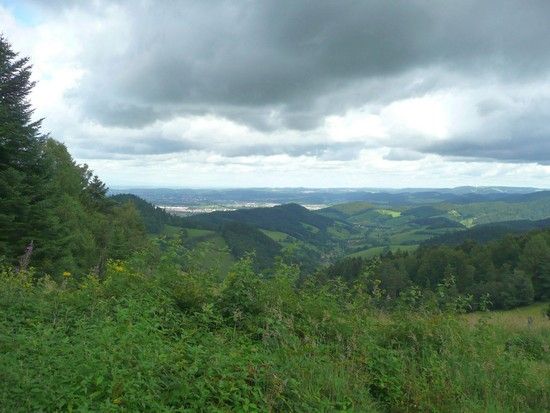 Blick Richtung Freiburg