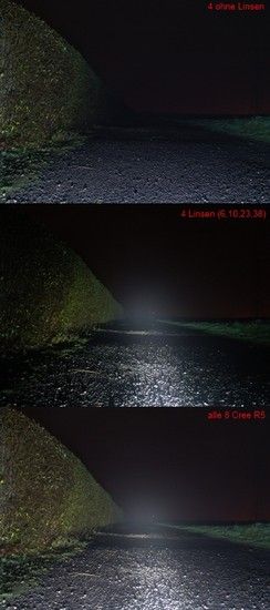8 Cree AufBodenStehend