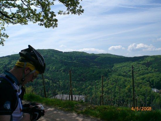 Blick zum Hahnenkamm