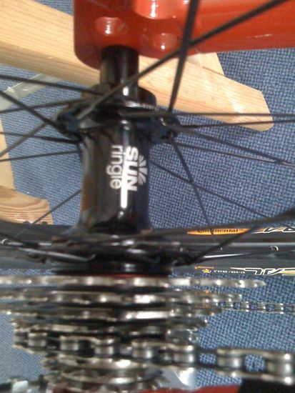 SUN Flea + Sapim Messer + XTR CS-M950 ti = 980 gr.