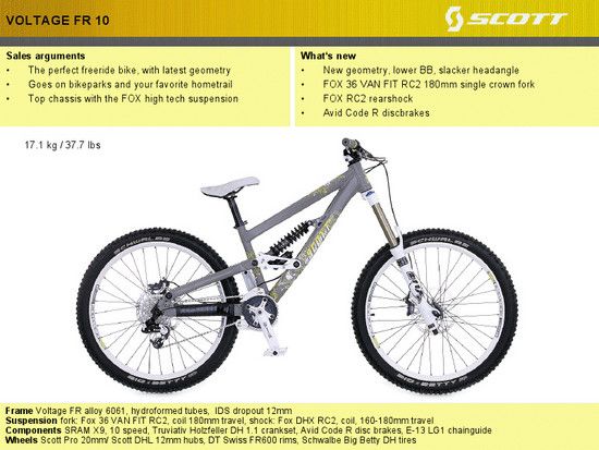 Scott Voltage fr 10 2011