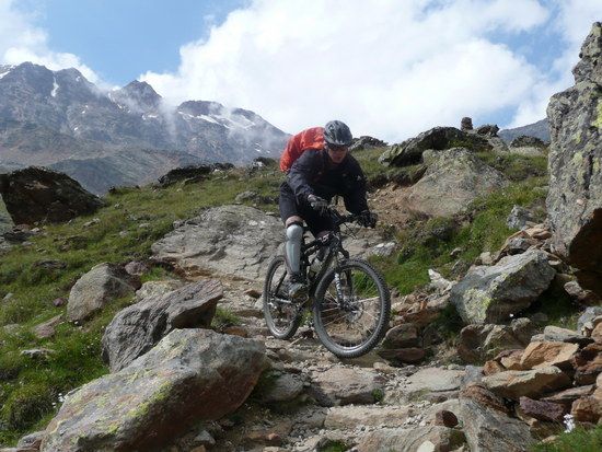 Abfahrt Similaunhütte