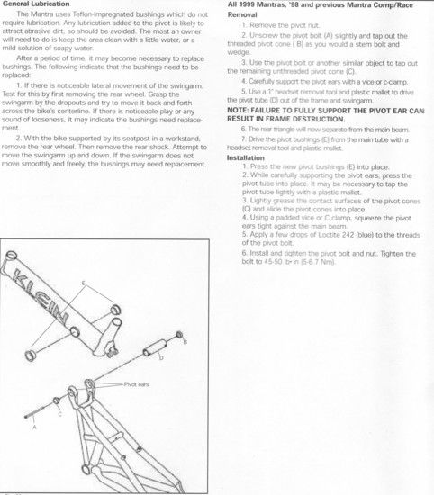 Klein Mantra Pivot Service