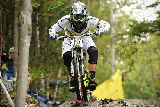 Sam Hill in Mont Sainte Anne