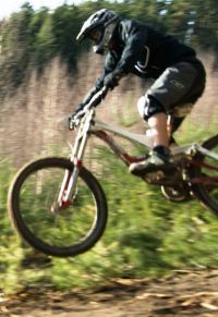 Downhill bei schönen Weter