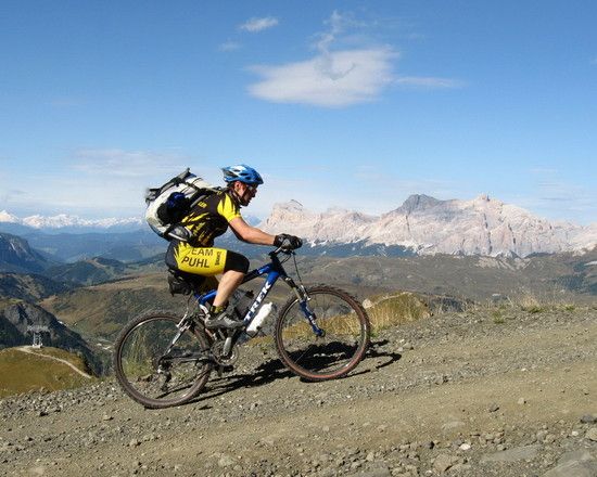 Auffahrt von Arrabba zum Bindelweg