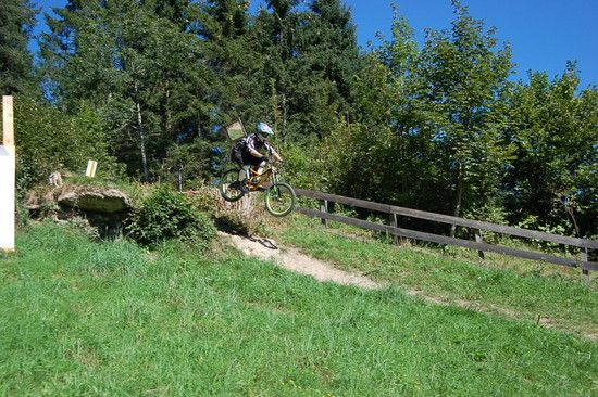 Zielsprung Nordkette Singletrail
