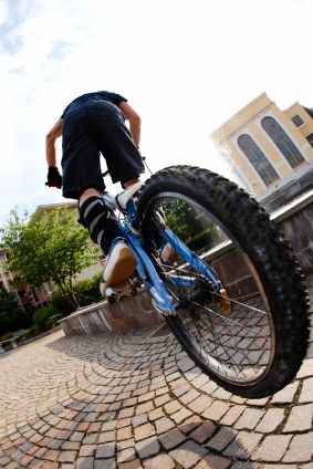 mountain biking how do they do that