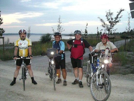Dämmerungsfahrt um den Geiseltalsee