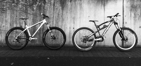 Hart- und Softbike