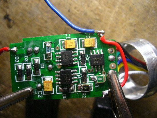 14 T6 Platine mit geänderten Widerständen