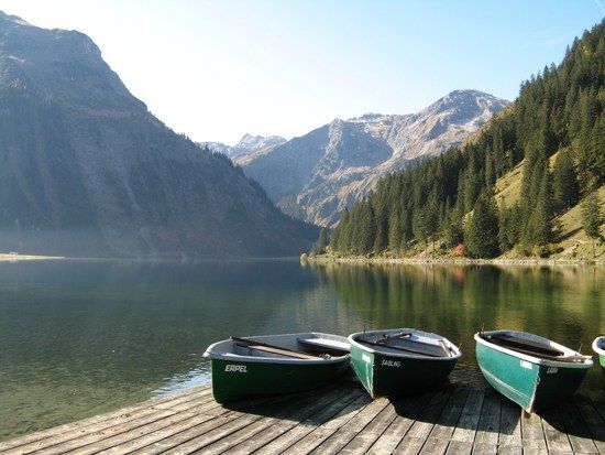 Blick auf Vilsalpsee